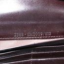 FENDI Zucca Canvas Long Wallet Black Brown Auth yk18739V-12