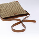 GUCCI GG Canvas Shoulder Bag Beige Silver 308930 Auth yk18742-7