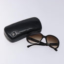 CHANEL Sunglasses Plastic Brown Gold CC Auth yk18748-11