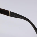 CHANEL Sunglasses Plastic Brown Gold CC Auth yk18748-9