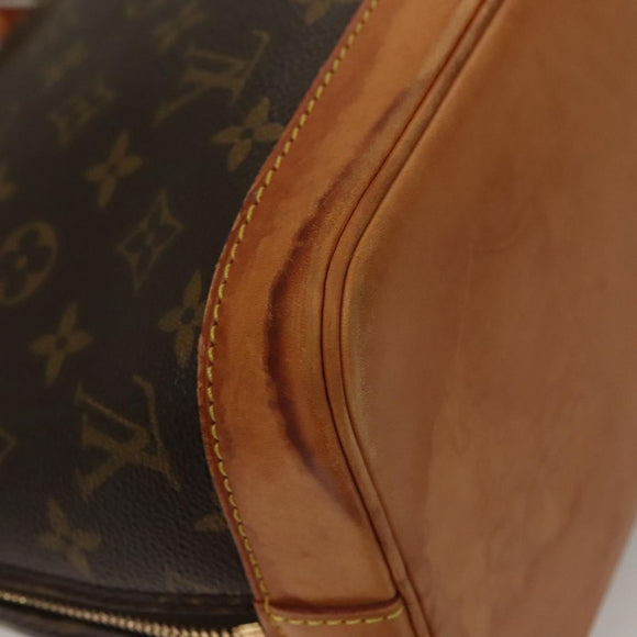 LOUIS VUITTON Monogram Alma Hand Bag M51130 LV Auth yk18749