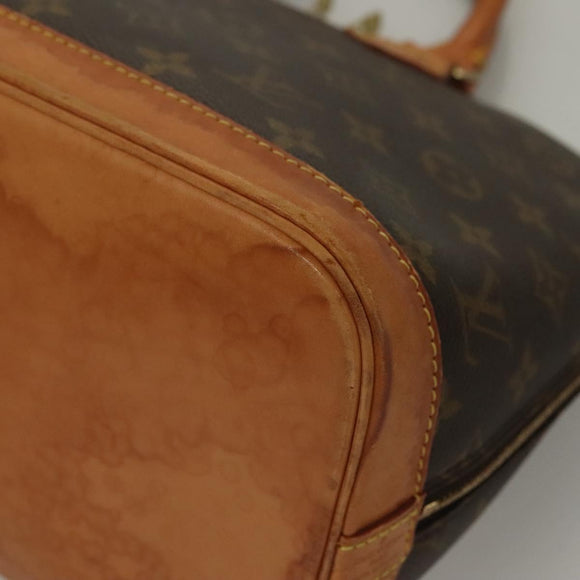LOUIS VUITTON Monogram Alma Hand Bag M51130 LV Auth yk18749