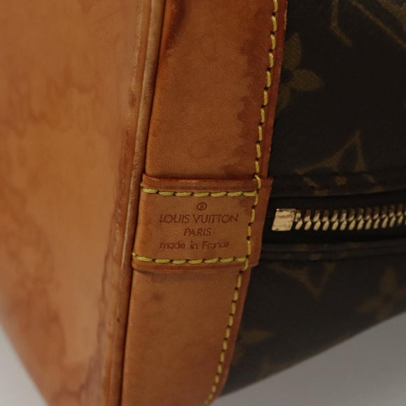 LOUIS VUITTON Monogram Alma Hand Bag M51130 LV Auth yk18749
