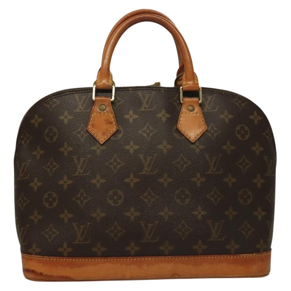 LOUIS VUITTON Monogram Alma Hand Bag M51130 LV Auth yk18749