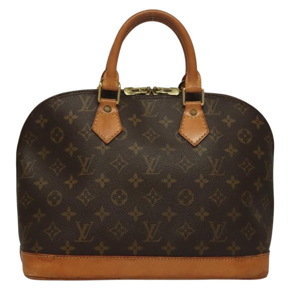 LOUIS VUITTON Monogram Alma Hand Bag M51130 LV Auth yk18749