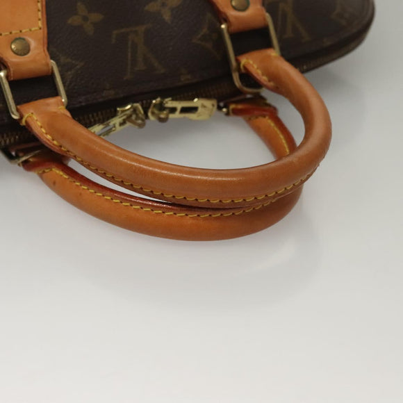 LOUIS VUITTON Monogram Alma Hand Bag M51130 LV Auth yk18749