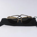 PRADA Sunglasses Metal Gold CC Auth yk18756-10