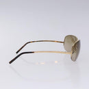 PRADA Sunglasses Metal Gold CC Auth yk18756-5