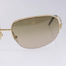 PRADA Sunglasses Metal Gold CC Auth yk18756-7