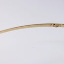 PRADA Sunglasses Metal Gold CC Auth yk18756-9