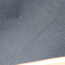 FENDI Pecan Canvas Boston Bag PVC Black Brown gold Auth yk18761-11