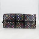 LOUIS VUITTON Multicolor Keepall Bandouliere 50 Bag Black M13745 Auth yk18768SM-5