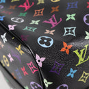 LOUIS VUITTON Multicolor Keepall Bandouliere 50 Bag Black M13745 Auth yk18768SM-9