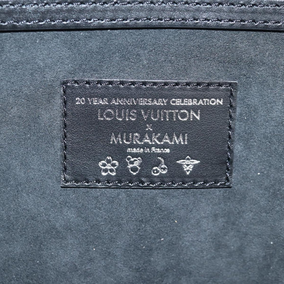 LOUIS VUITTON Multicolor Keepall Bandouliere 50 Bag Black M13745 Auth yk18768SM