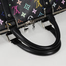 LOUIS VUITTON Multicolor Keepall Bandouliere 50 Bag Black M13745 Auth yk18768SM-7