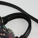 LOUIS VUITTON Multicolor Keepall Bandouliere 50 Bag Black M13745 Auth yk18768SM-14