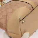 GUCCI GG Canvas Lovely Tote Bag Pink Gold 257069 Auth yk18786-16