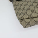 GUCCI GG Supreme Shoulder Bag PVC Beige Gold 223666 Auth yk18788-10