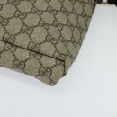 GUCCI GG Supreme Shoulder Bag PVC Beige Gold 223666 Auth yk18788-11