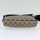 GUCCI GG Supreme Shoulder Bag PVC Beige Gold 223666 Auth yk18788-9