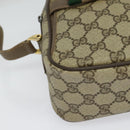 GUCCI GG Supreme Web Sherry Line Shoulder Bag PVC Beige 904 02 049 Auth yk18789-9