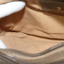 GUCCI GG Supreme Web Sherry Line Shoulder Bag PVC Beige 904 02 049 Auth yk18789-20