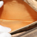 GUCCI GG Supreme Web Sherry Line Shoulder Bag PVC Beige 904 02 049 Auth yk18789-22