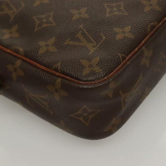 LOUIS VUITTON Monogram Compiegne 23 Clutch Bag M51847 LV Auth yk18793