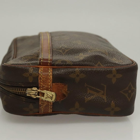 LOUIS VUITTON Monogram Compiegne 23 Clutch Bag M51847 LV Auth yk18793