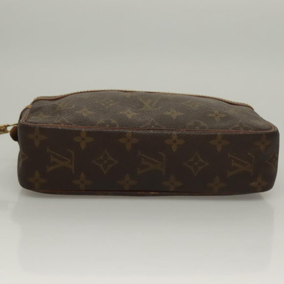 LOUIS VUITTON Monogram Compiegne 23 Clutch Bag M51847 LV Auth yk18793