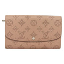 LOUIS VUITTON Mahina Portefeuille Iris Long Wallet Pink M60145 LV Auth yk18803-13