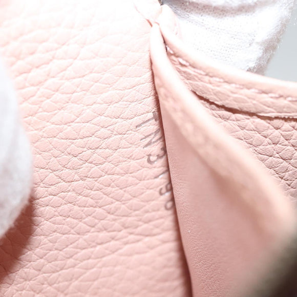 LOUIS VUITTON Mahina Portefeuille Iris Long Wallet Pink M60145 LV Auth yk18803