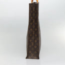 LOUIS VUITTON Monogram Sac Plat Hand Bag M51140 LV Auth yk18804-4