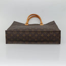 LOUIS VUITTON Monogram Sac Plat Hand Bag M51140 LV Auth yk18804-5