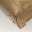 LOEWE Anagram Americana 28 Hand Bag Leather Gold Tone Auth yk18808-17