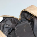 LOEWE Anagram Americana 28 Hand Bag Leather Gold Tone Auth yk18808-22