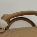 LOEWE Anagram Americana 28 Hand Bag Leather Gold Tone Auth yk18808-14