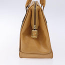 FENDI Zucca Canvas Hand Bag Black Brown Auth yk18810-5