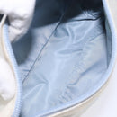 PRADA Sports Accessory Pouch Canvas Blue Silver Auth yk18833-11