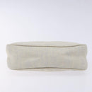 PRADA Sports Accessory Pouch Canvas Blue Silver Auth yk18833-5