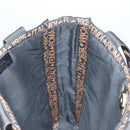 FENDI Tote Bag Straw Black Auth yk18835-17