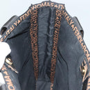 FENDI Tote Bag Straw Black Auth yk18835-18