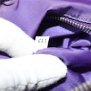PRADA Shoulder Bag Nylon Purple Silver Auth yk18838-12