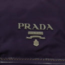 PRADA Shoulder Bag Nylon Purple Silver Auth yk18838-17