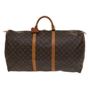 LOUIS VUITTON Monogram Keepall 60 Boston Bag M41422 LV Auth yk18841-13
