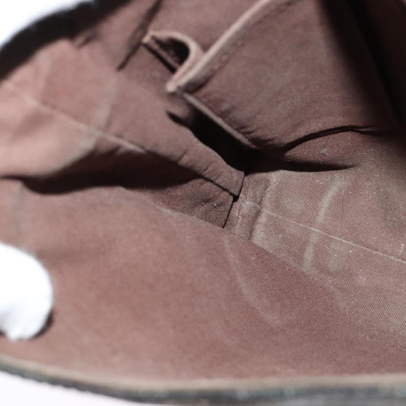 LOUIS VUITTON Damier Ebene Brooklyn PM Shoulder Bag N51210 LV Auth yk18854