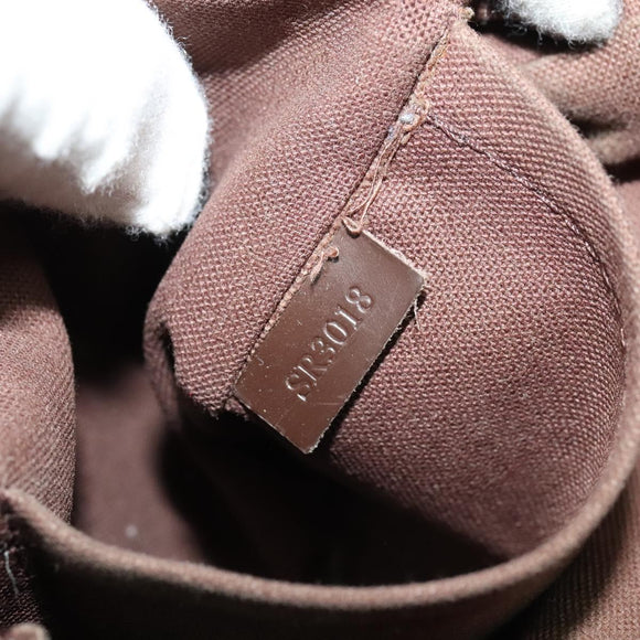 LOUIS VUITTON Damier Ebene Brooklyn PM Shoulder Bag N51210 LV Auth yk18854