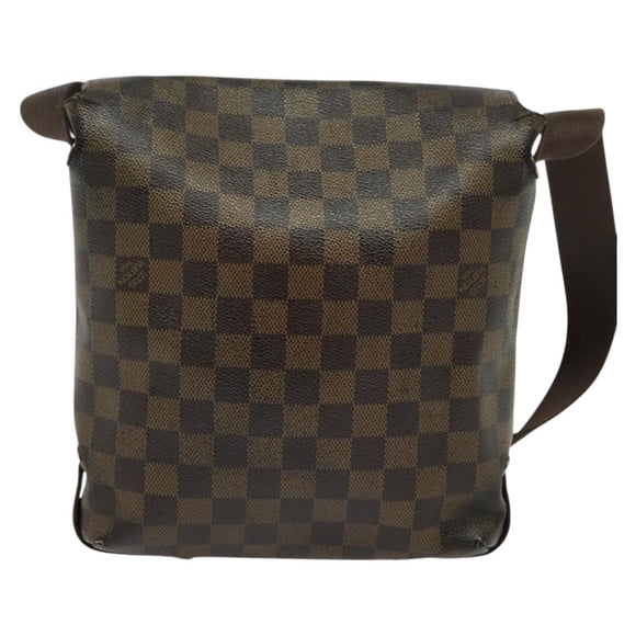 LOUIS VUITTON Damier Ebene Brooklyn PM Shoulder Bag N51210 LV Auth yk18854