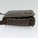 LOUIS VUITTON Damier Ebene Brooklyn PM Shoulder Bag N51210 LV Auth yk18854-3