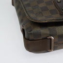 LOUIS VUITTON Damier Ebene Brooklyn PM Shoulder Bag N51210 LV Auth yk18854-8